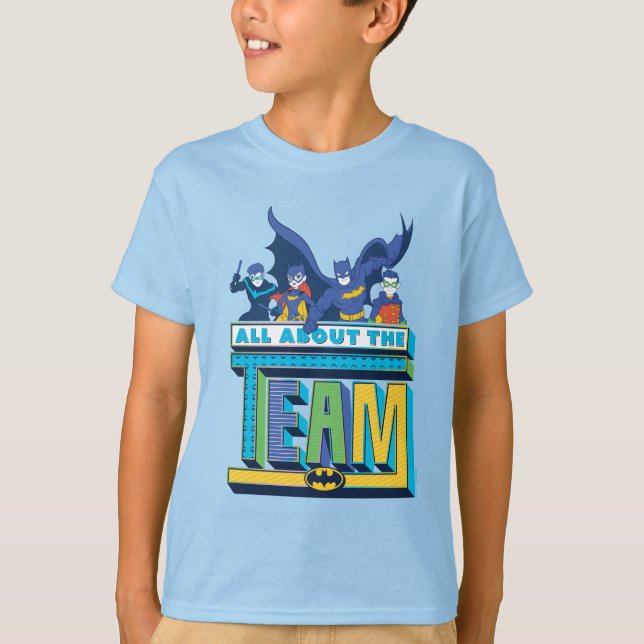 Batman | Allt om teamet T Shirt (Framsida)