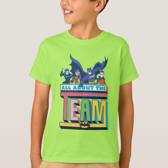 Batman | Allt om teamet T Shirt (Framsida)