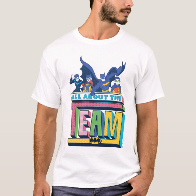 Batman | Allt om teamet T Shirt (Framsida)