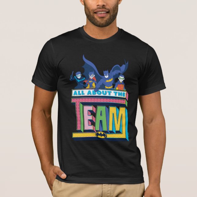 Batman | Allt om teamet T Shirt (Framsida)