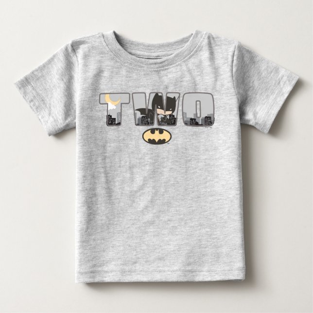 Batman | Andra födelsedagen Baby T-Shirt (Framsida)