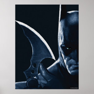 Batman: Arkham Asylum   Batman Closeup Poster