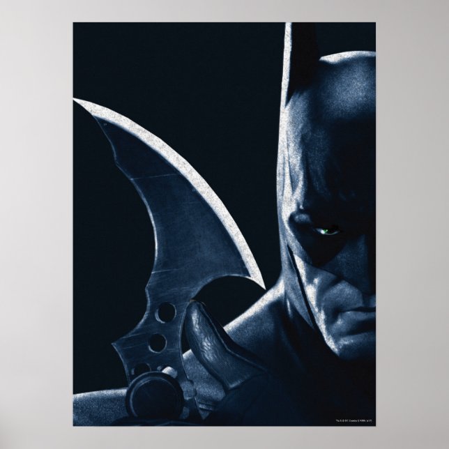 Batman: Arkham Asylum | Batman Closeup Poster (Framsidan)