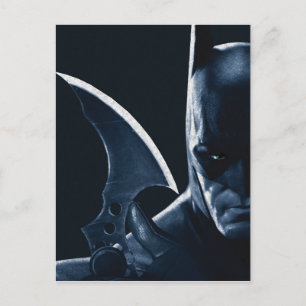 Batman: Arkham Asylum Batman Closeup Vykort