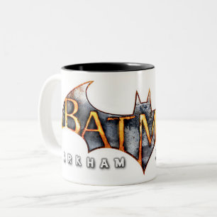Batman: Arkham Asylum LOGOTYP Två-Tonad Mugg