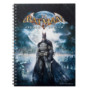Batman: Arkham Asylum Speltäckeskonst Anteckningsbok Med Spiral