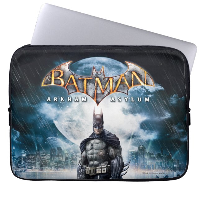 Batman: Arkham Asylum | Speltäckeskonst Laptop Sleeve (Framsidan)