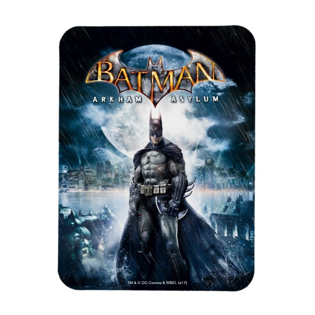 Batman: Arkham Asylum | Speltäckeskonst Magnet (Vertikal)
