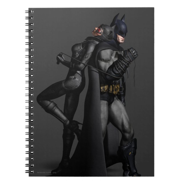 Batman Arkham City | Batman och Catshe Anteckningsbok (Framsidan)