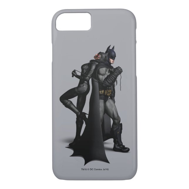 Batman Arkham City | Batman och Catshe Case-Mate iPhone Skal (Baksida)