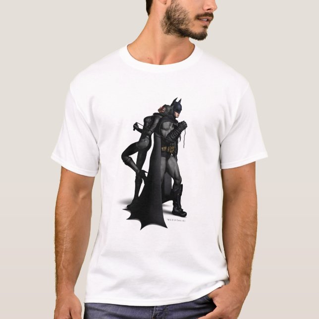 Batman Arkham City | Batman och Catshe Tee Shirt (Framsida)