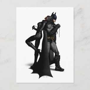Batman Arkham City   Batman och Catshe Vykort