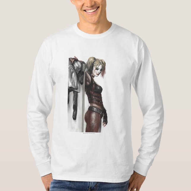 Batman Arkham City | Harley Quinn Illustration T-shirt (Framsida)