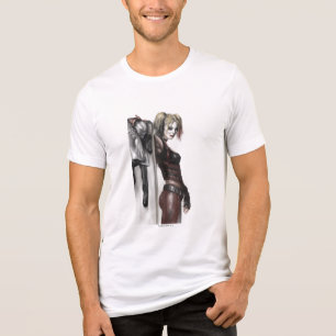 Batman Arkham City   Harley Quinn Illustration Tröja