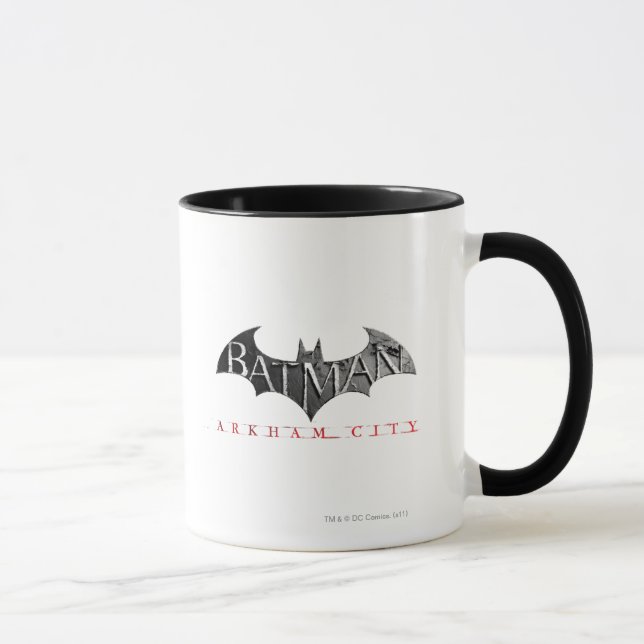 Batman Arkham City Logotyp Mugg (Höger)