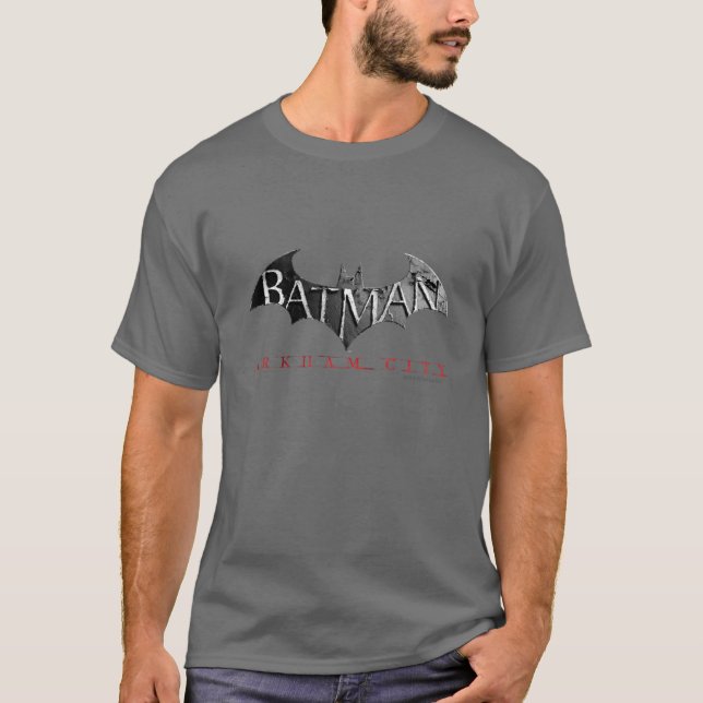 Batman Arkham City Logotyp Tee (Framsida)