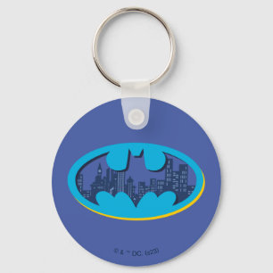 Batman Arkham City Symbol Nyckelring