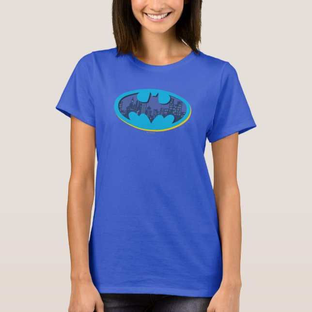 Batman | Arkham City Symbol T Shirt (Framsida)