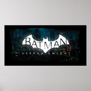 Batman Arkham Knight Gotham Logotyp Poster
