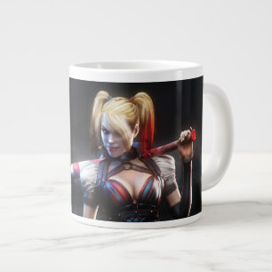 Batman Arkham Knight   Harley Quinn med Fladdermus Jumbo Mugg