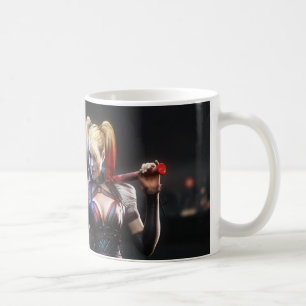 Batman Arkham Knight Harley Quinn med Fladdermus Kaffemugg