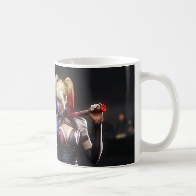 Batman Arkham Knight | Harley Quinn med Fladdermus Kaffemugg (Höger)