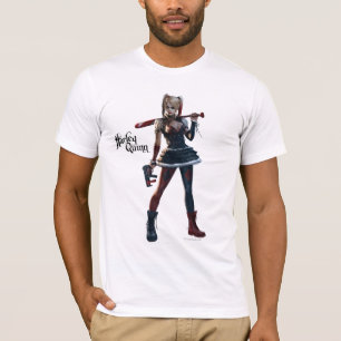 Batman Arkham Knight   Harley Quinn med Fladdermus T-shirt