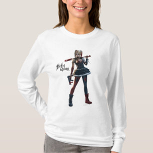 Batman Arkham Knight Harley Quinn med Fladdermus Tröja