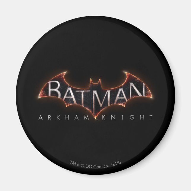 Batman Arkham Knight Logotyp Magnet (Framsidan)