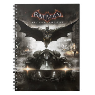 Batman Arkham Knight Nyckel Art Anteckningsbok