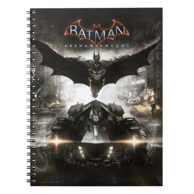 Batman Arkham Knight Nyckel Art Anteckningsbok (Framsidan)