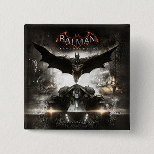 Batman Arkham Knight Nyckel Art Knapp
