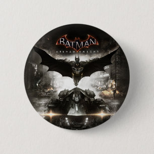 Batman Arkham Knight Nyckel Art Knapp
