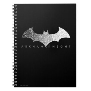 Batman Arkham Knight Pixel Logotyp Anteckningsbok