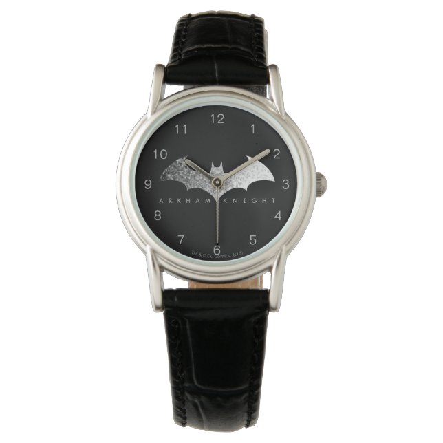 Batman Arkham Knight Pixel Logotyp Armbandsur (Framsida)