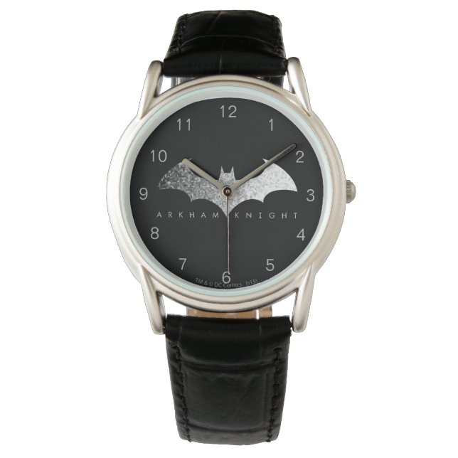 Batman Arkham Knight Pixel Logotyp Armbandsur (Framsida)