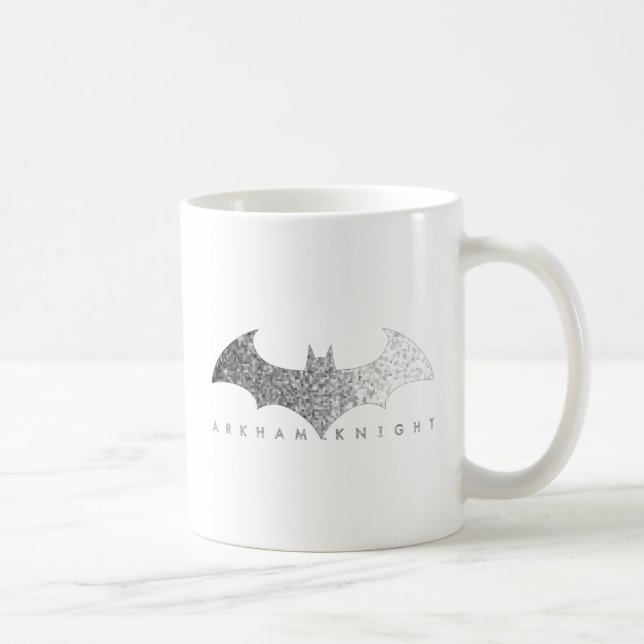 Batman Arkham Knight Pixel Logotyp Kaffemugg (Höger)
