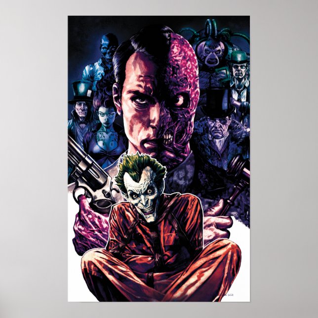 Batman - Arkham Unhinged #11 Cover Poster (Framsidan)