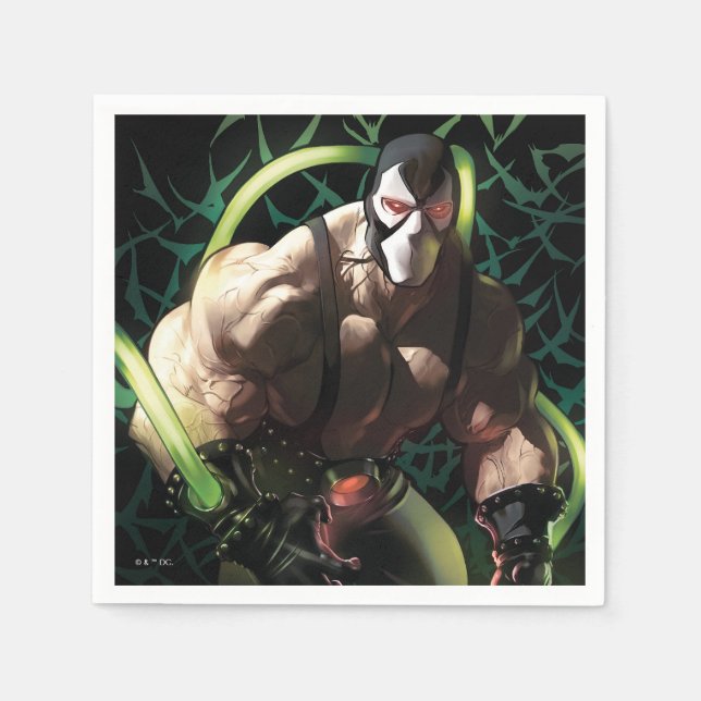 Batman Bane Bat Swarm Illustration Pappersservett (Framsidan)