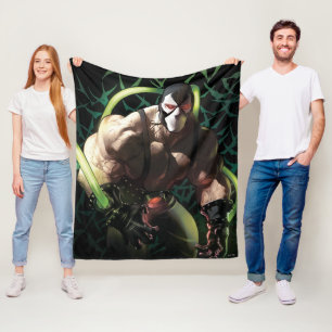 Batman Bane Fladdermus Svärm Illustration Fleecefilt