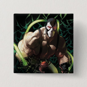 Batman Bane Flock av fladdermöss Illustration Knapp