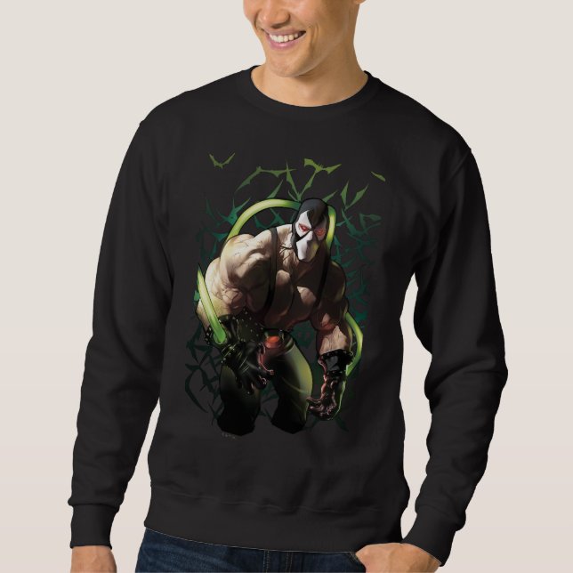 Batman Bane Flock av fladdermöss Illustration Lång Ärmad Tröja (Framsida)