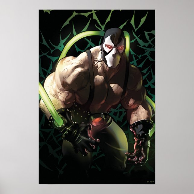 Batman Bane Flock av fladdermöss Illustration Poster (Framsidan)