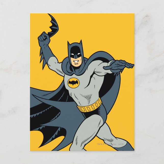 Batman Batarang Vykort (Framsida)