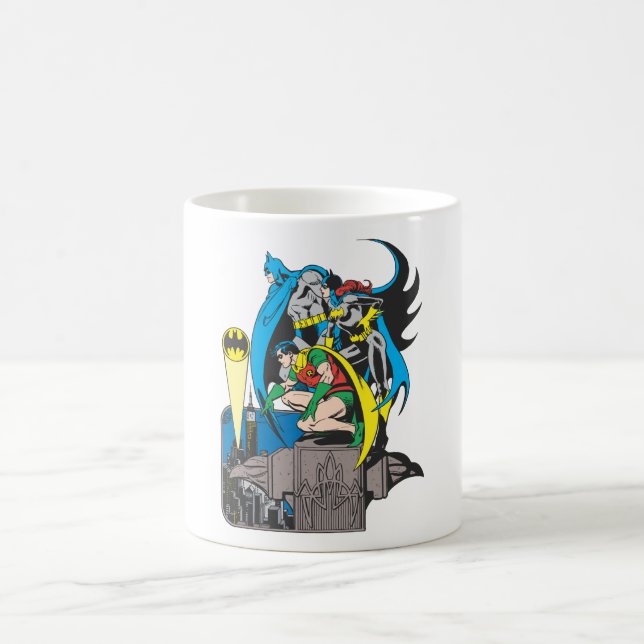 Batman/Batgirl/Robin Kaffemugg (Center)