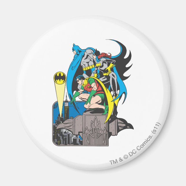 Batman/Batgirl/Robin Magnet (Framsidan)