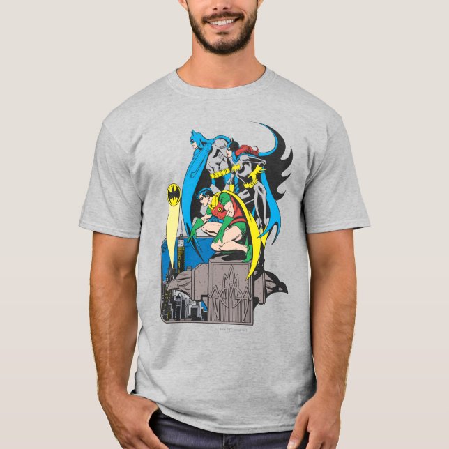 Batman/Batgirl/Robin Tee Shirt (Framsida)