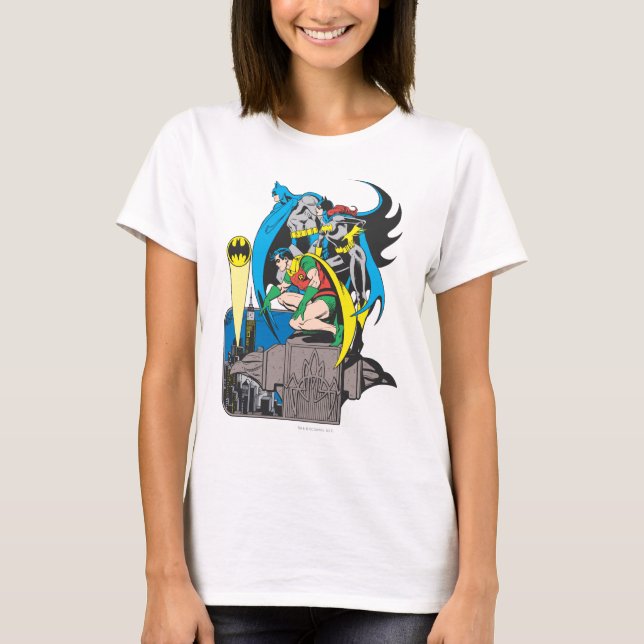 Batman/Batgirl/Robin Tee Shirt (Framsida)
