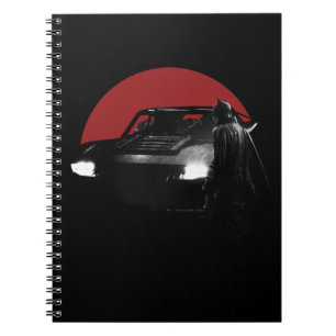 Batman & Batmobile Graphic Anteckningsbok