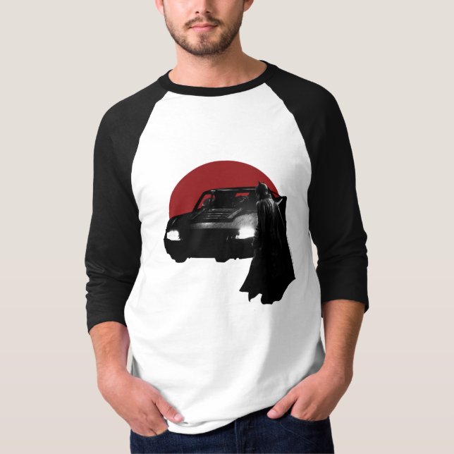 Batman & Batmobile Graphic Hoodie (Framsida)